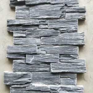 Smooth and polished surface of black cement