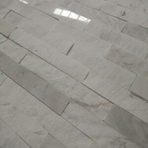 Volakas marble ledge stone wall tile, perfect for stylish interiors.