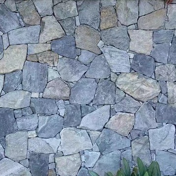 Variety of natural loose stones ideal for landscaping projects