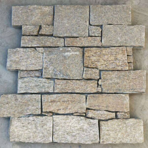 Elegant quartzite loose stone wall cladding for exterior use