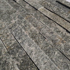 Green Quartzite ledger glued panels with natural texture