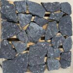 Variety of irregular flagstone pavers in assorted shapes and colors